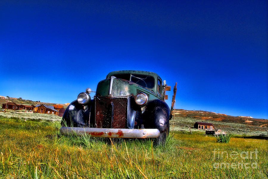 Wanna Ride - Bodie Ghost Town By Diana Sainz Photograph