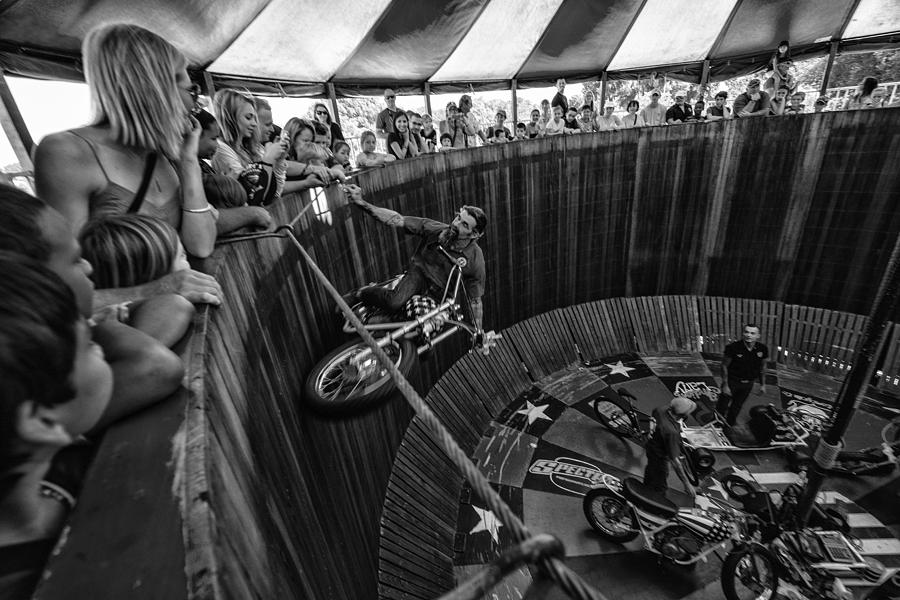 Wall of Death Photograph by Kevin Cable
