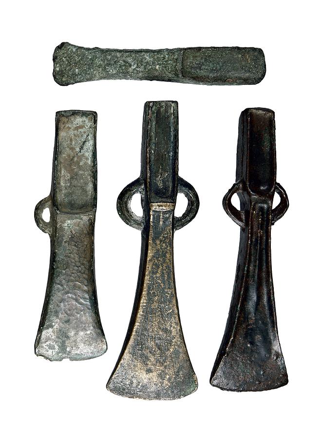 War Axes Of The Second Iron Age. From Photograph by Everett - Fine Art ...