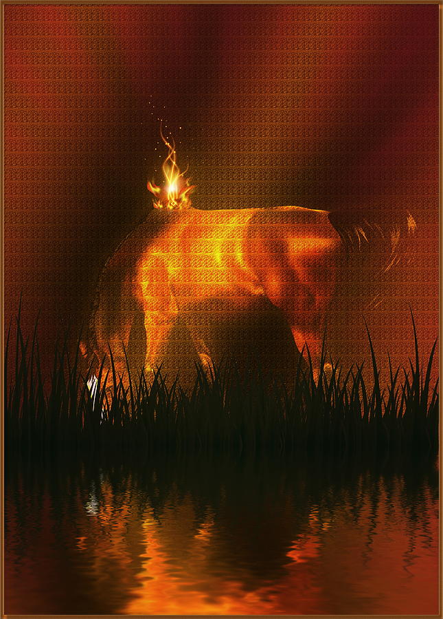 War Horse Digital Art by Harald Dastis