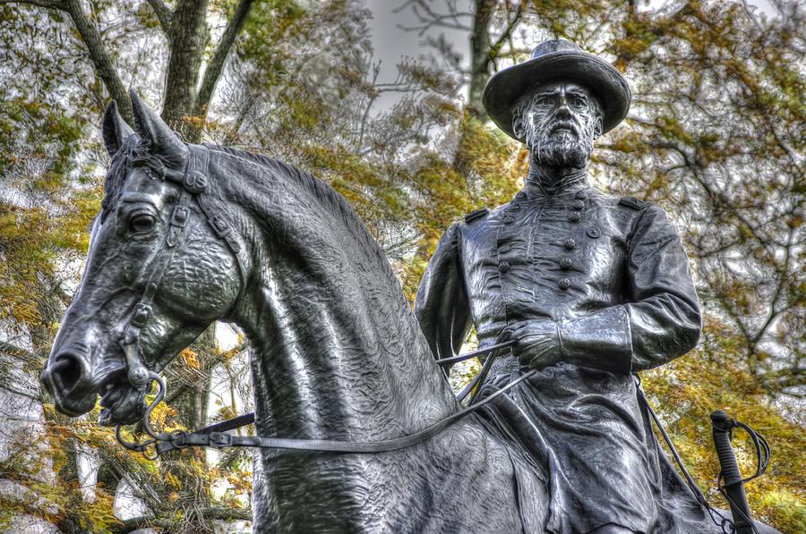 War Horses Maj Gen John F Reynolds Commander 1st-3rd-11th Corps Army of the Potomac Killed in Action Photograph by Michael Mazaika