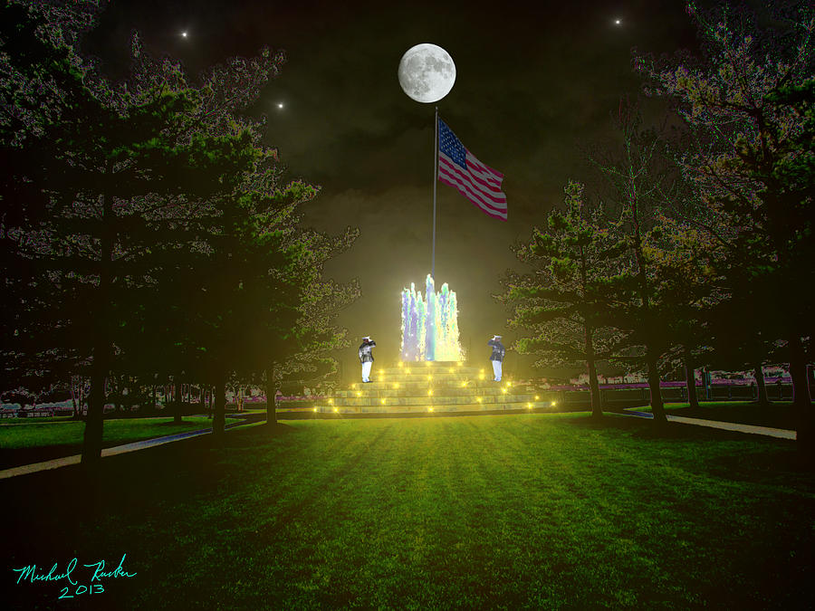 War Memorial Digital Art by Michael Rucker