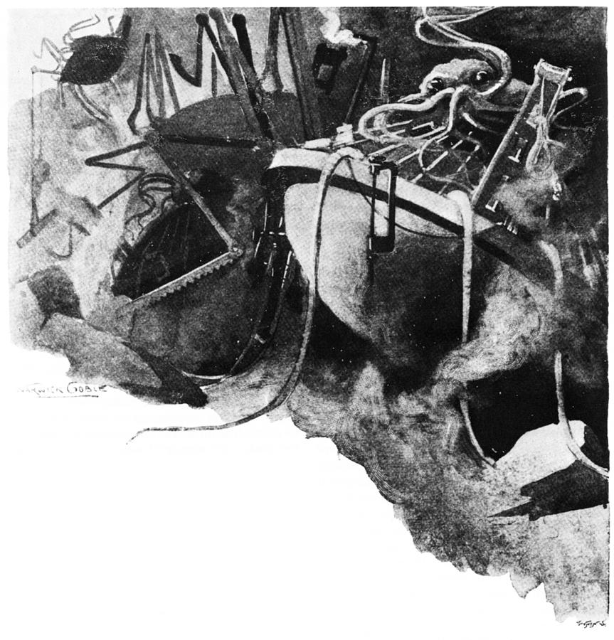 War Of The Worlds, 1898 Drawing by Granger