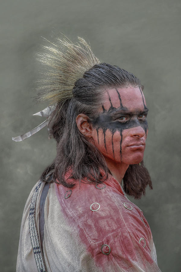Native American Digital Art - War Paint by Randy Steele