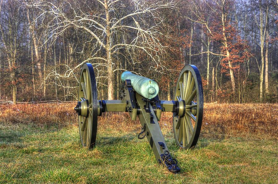 War Thunder - 1st New York Light Artillery-A1 Battery D The Wheatfield Gettysburg Photograph by Michael Mazaika