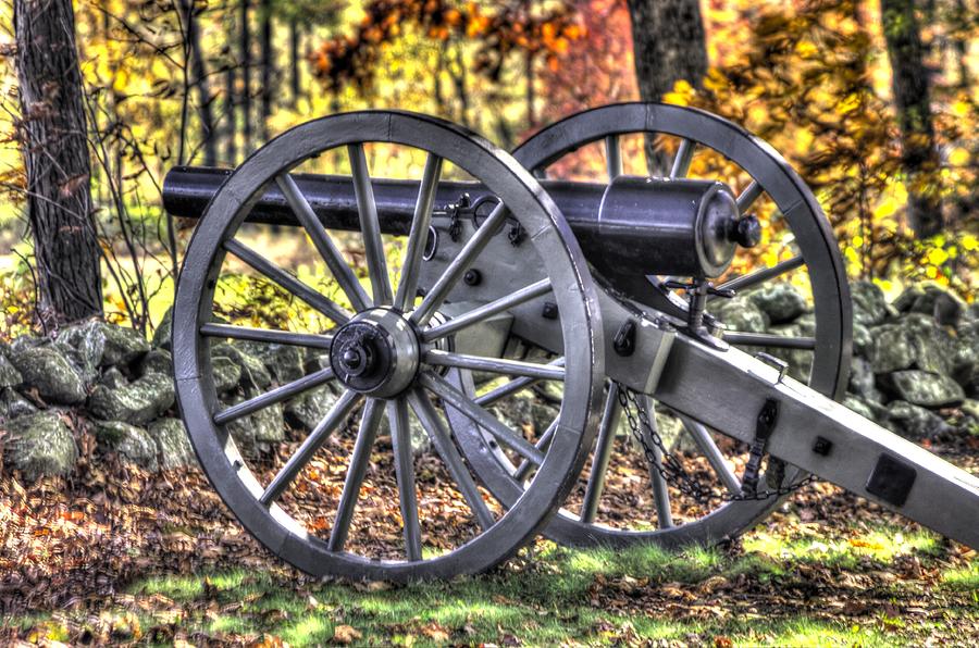 War Thunder - The Albemarle VA Artillery Wyatts Battery-B2 West Confederate Ave Gettysburg Photograph by Michael Mazaika