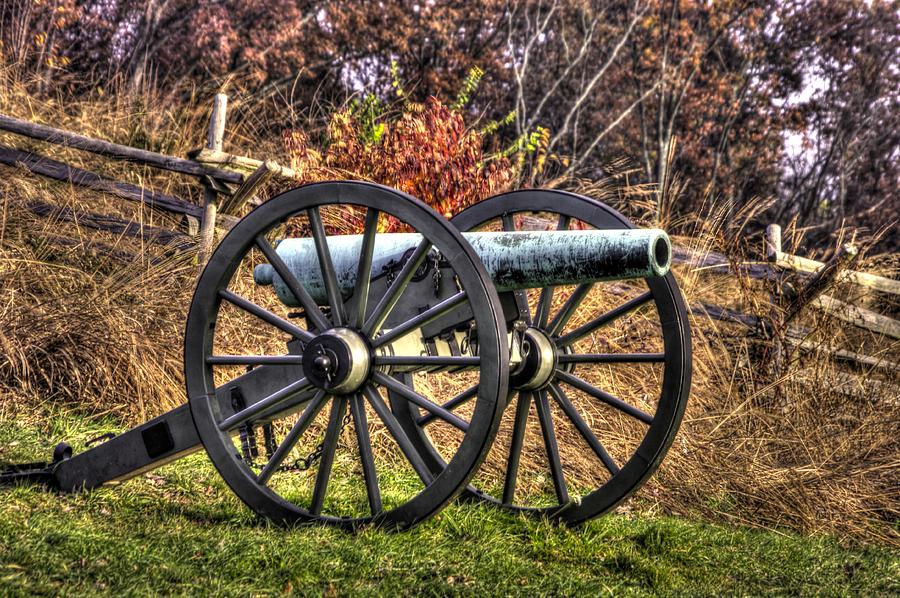 War Thunder - The Morris Artillery Pages Battery Oak Hill Gettysburg Photograph by Michael Mazaika