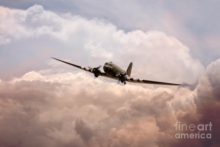 Warbirds - Douglas C-47 Dakota Digital Art by Airpower Art