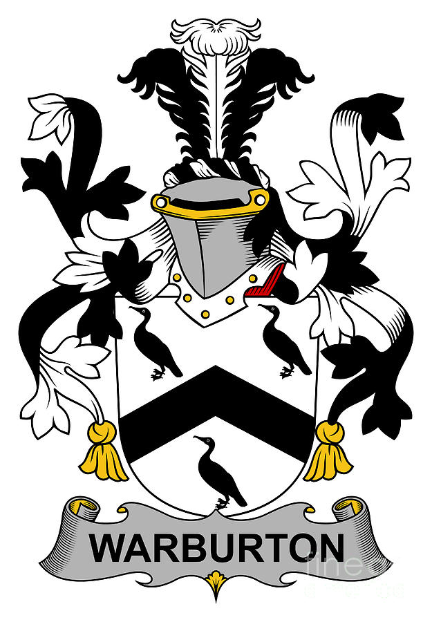 Warburton Coat of Arms Irish Digital Art by Heraldry - Fine Art America