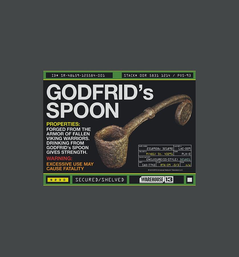 Science Fiction Digital Art - Warehouse 13 - Godfrid Spoon by Brand A