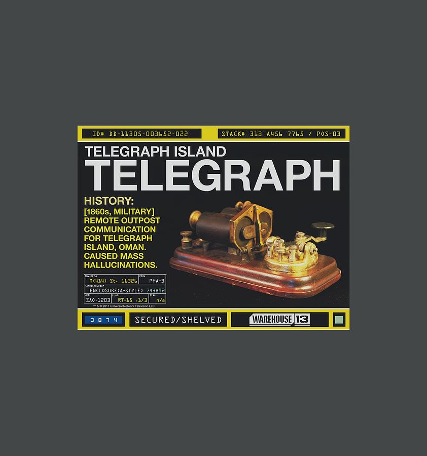 Science Fiction Digital Art - Warehouse 13 - Telegraph Island by Brand A