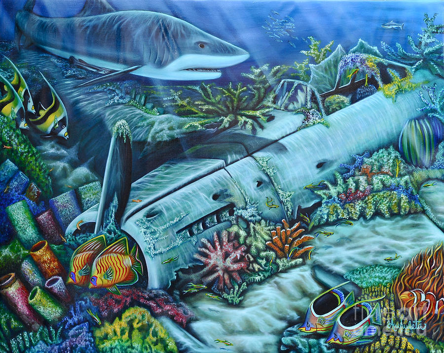 Warfighting Plane Painting by Ruben Archuleta - Art Gallery