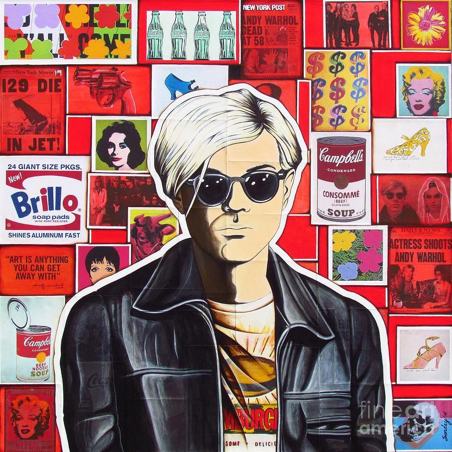 Warhol Mixed Media by Joseph Sonday