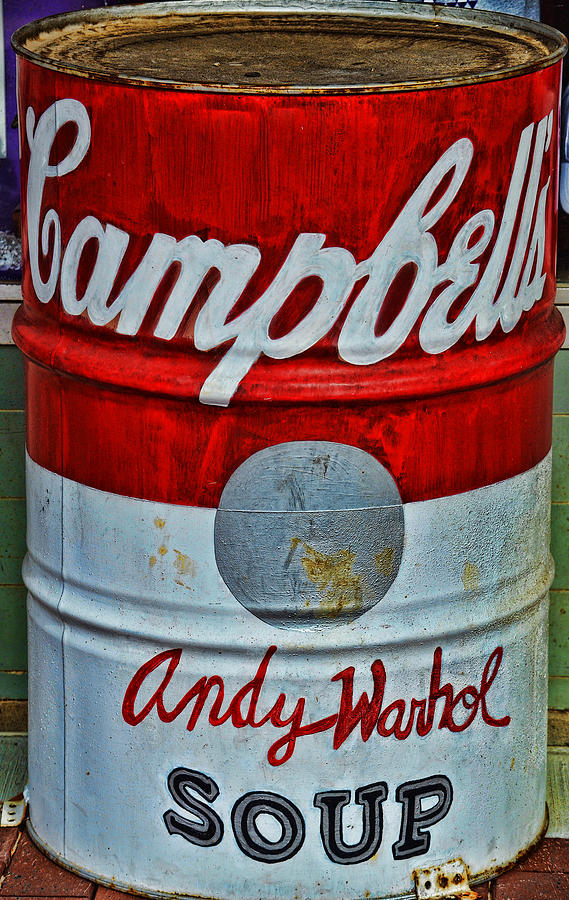 Soup Digital Art - Warhol Soup by Joe Bledsoe