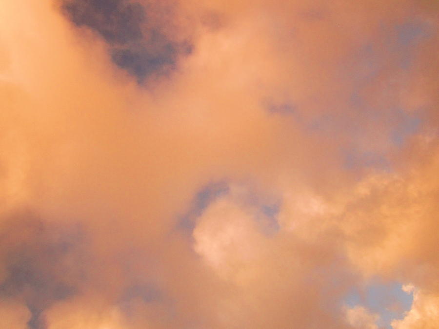 Warm cloud Photograph by Ingrid Van Amsterdam