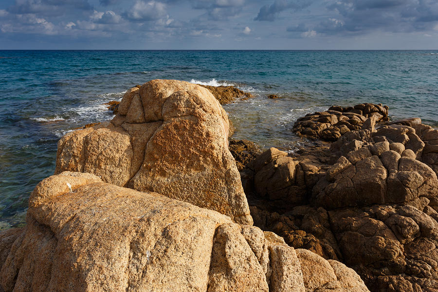 Sardinia Photograph - Warm granite by Paul Indigo Sardinia Photograph - Warm granite by Paul Indigo