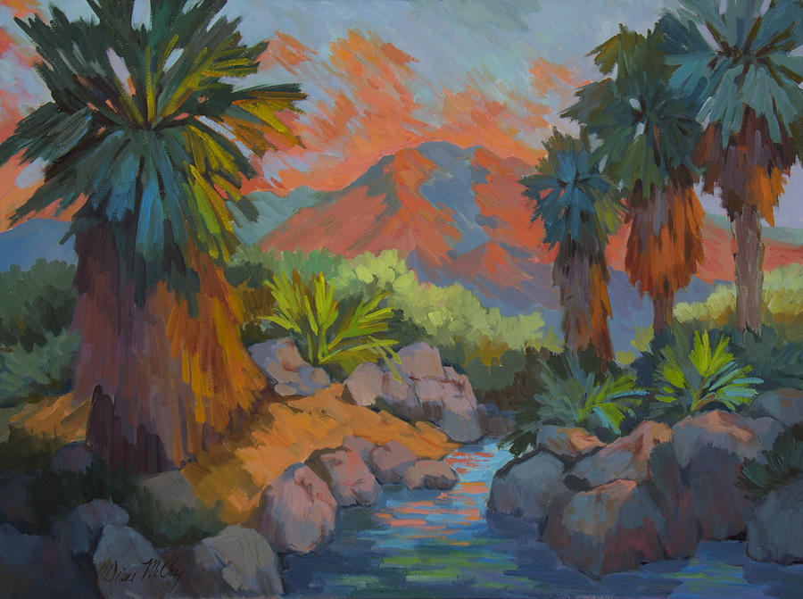 Warm Summer Afternoon 2 Painting by Diane McClary