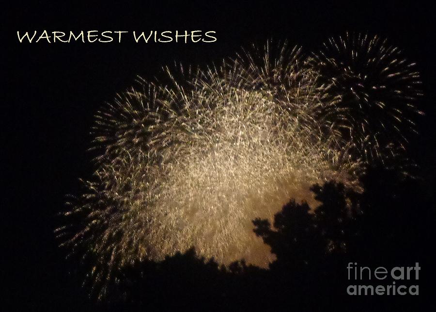 Independence Day Photograph - Warmet Wishes by Christina Verdgeline