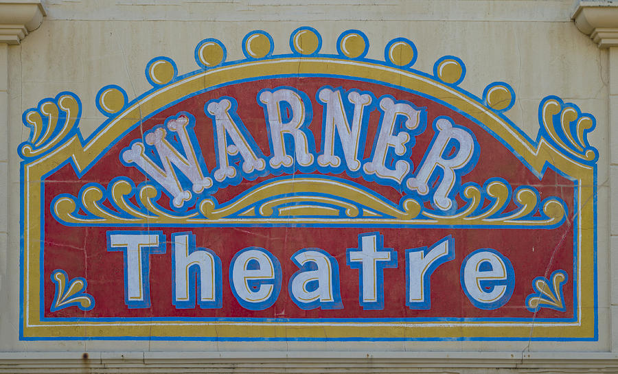 Warner Theatre - Atlantic City Photograph by Bill Cannon - Pixels