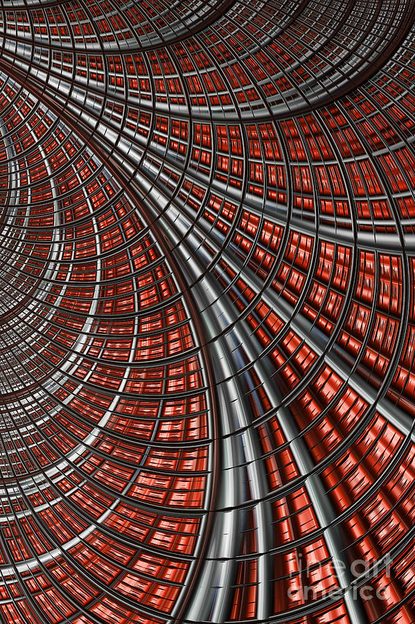Space Digital Art - Warp Core by John Edwards
