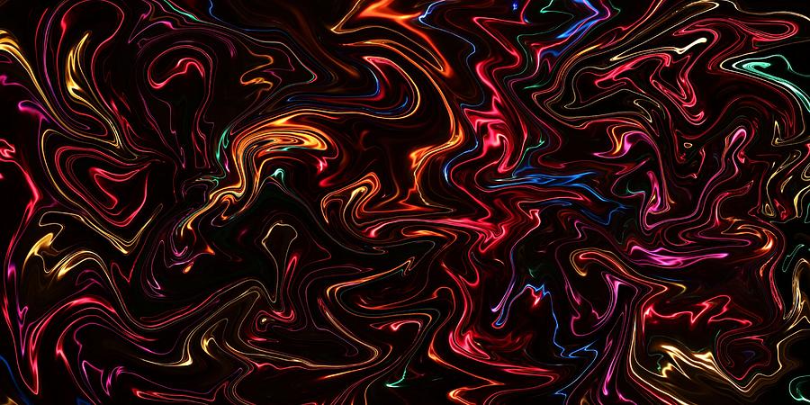 Abstract Photograph - Warp It Up by Bill Kesler