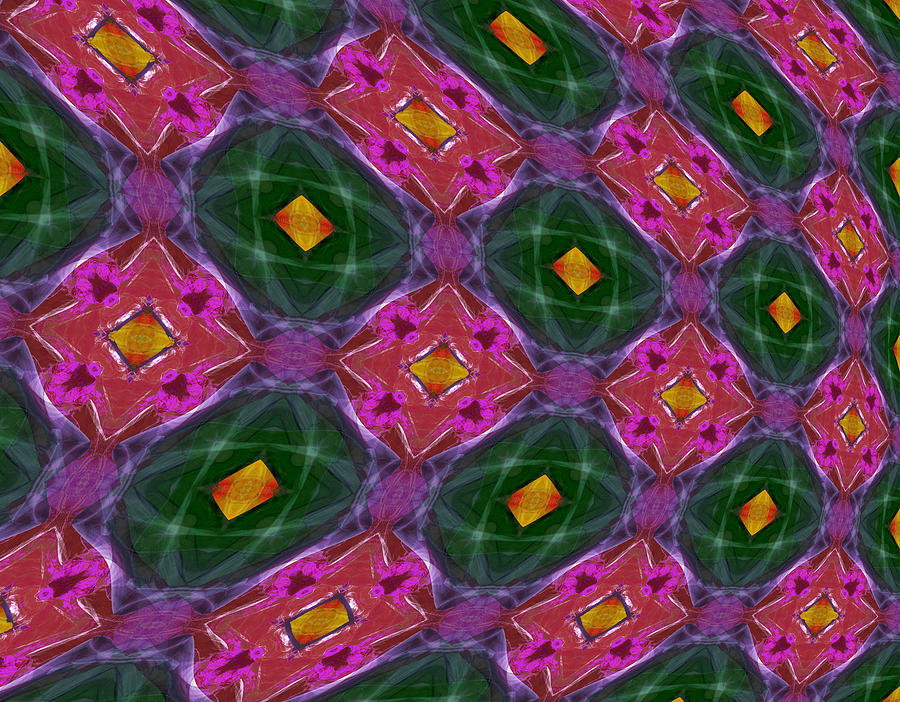 Warped Kaleidoscopic Lattice Photograph by Gregory Scott