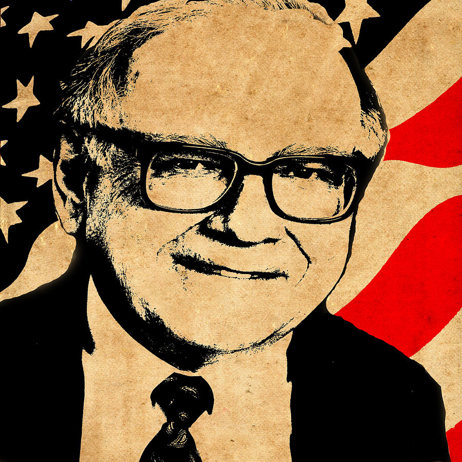 Buffett Photograph - Warren Buffett by Andrew Fare