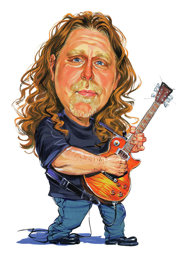 Music Painting - Warren Haynes by Art  