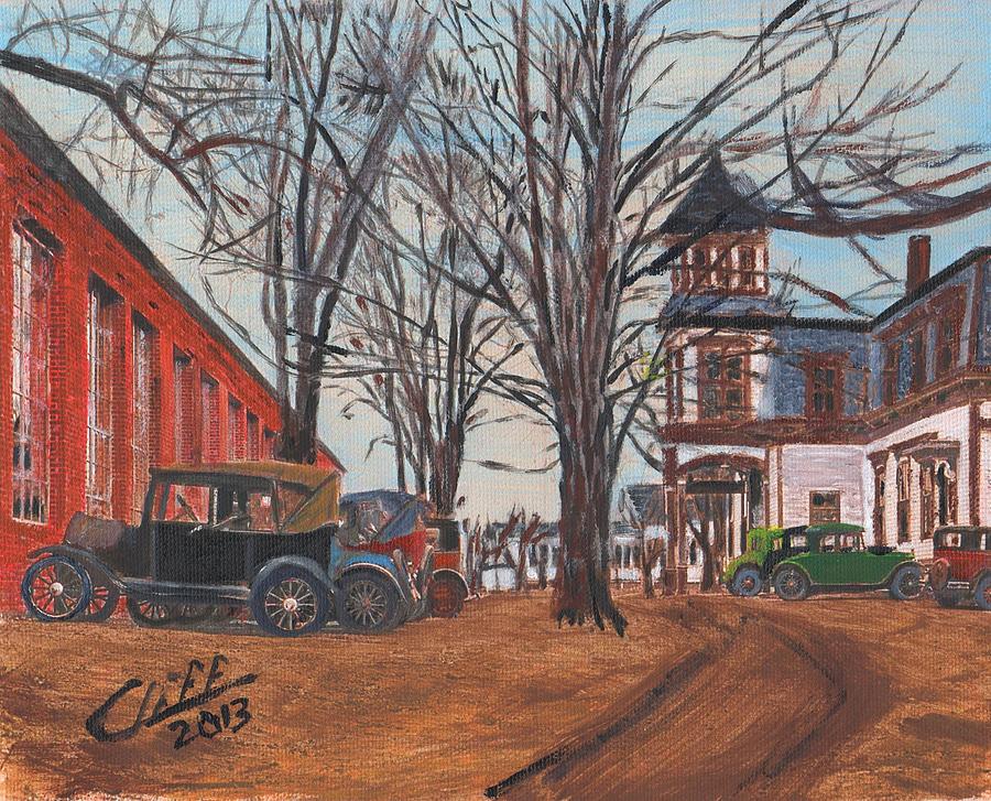 Warren Telechron 1927 Painting by Cliff Wilson