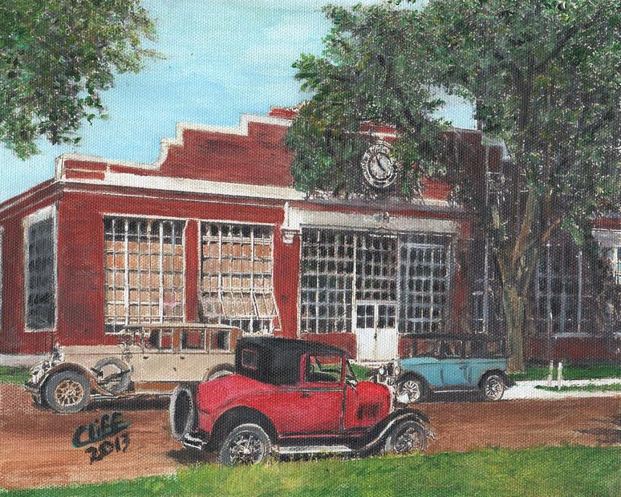 Warren Telechron Company 1928 Painting by Cliff Wilson