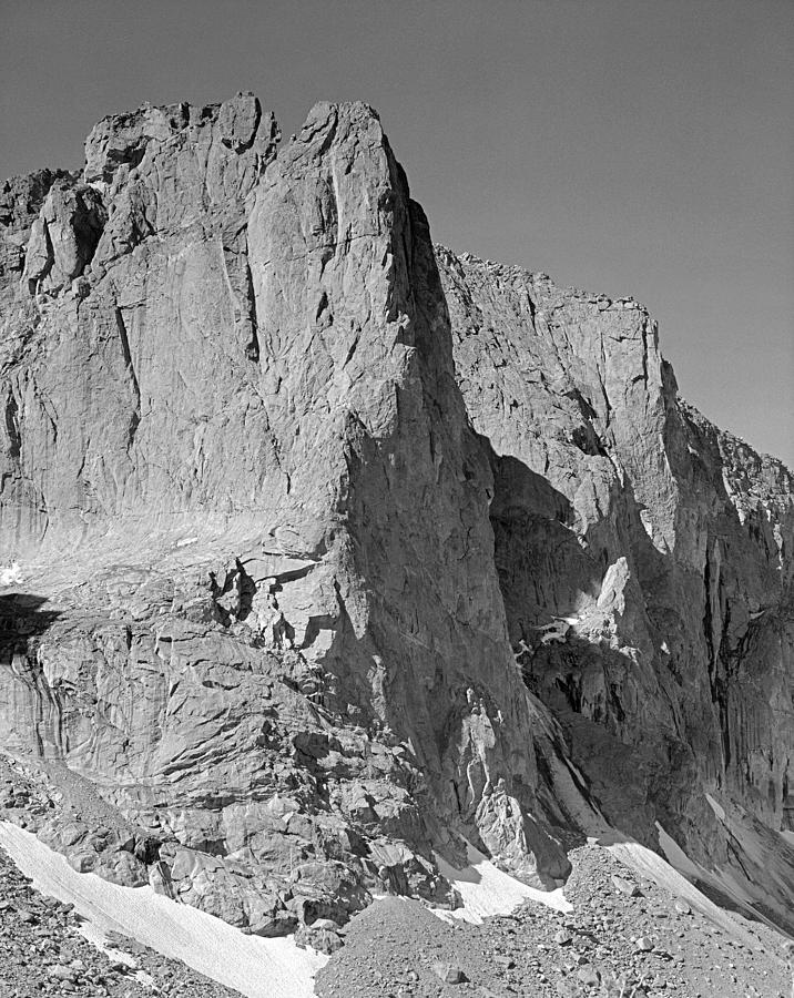 209624-BW-Warrior 1 and Warrior 2, Wind Rivers Photograph by Ed  Cooper Photography