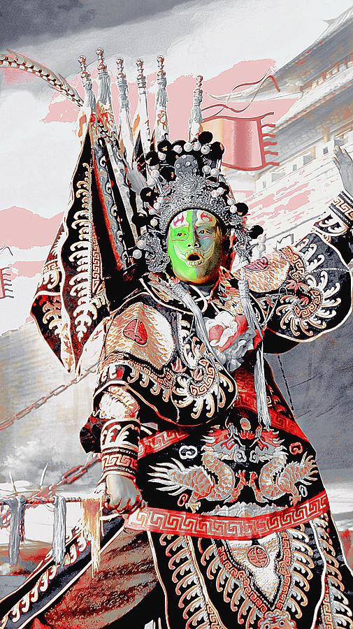Warrior of China Digital Art by Ian Gledhill