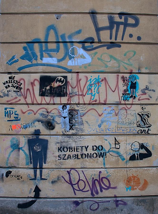 Warsaw Graffiti Photograph by Steven Richman