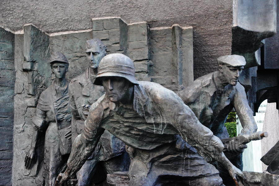 Warsaw Uprising Monument Photograph by Jacqueline M Lewis