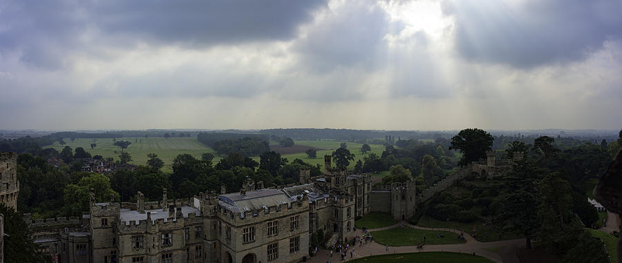 Warwick Castle Panorama Photograph by Dan McManus