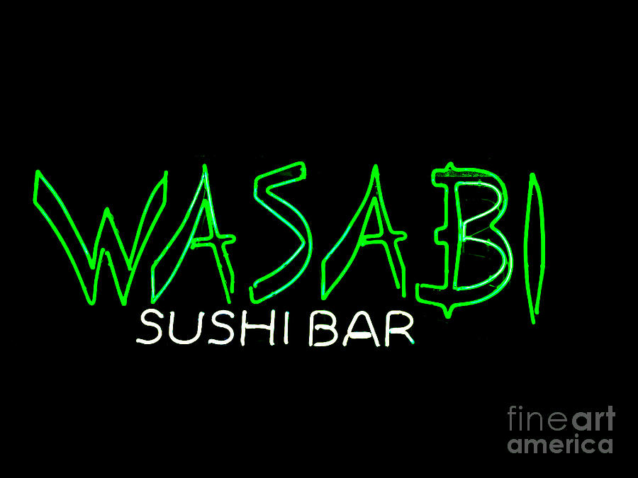 Wasabi Sushi Bar 3 Photograph by Kelly Awad