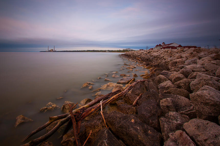 Lake Michigan Photograph - Washed Ashore by Daniel Chen