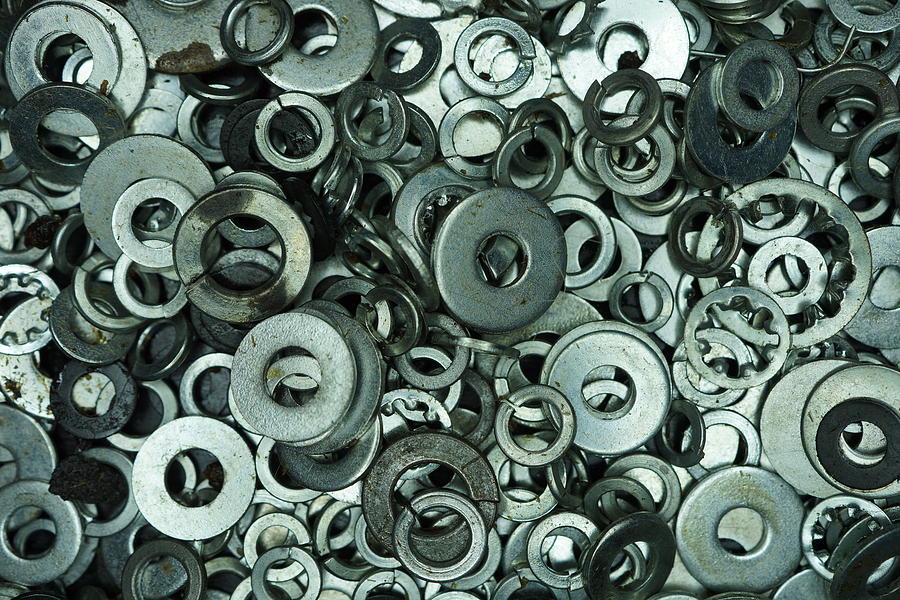 Washers Photograph by Ernest Echols