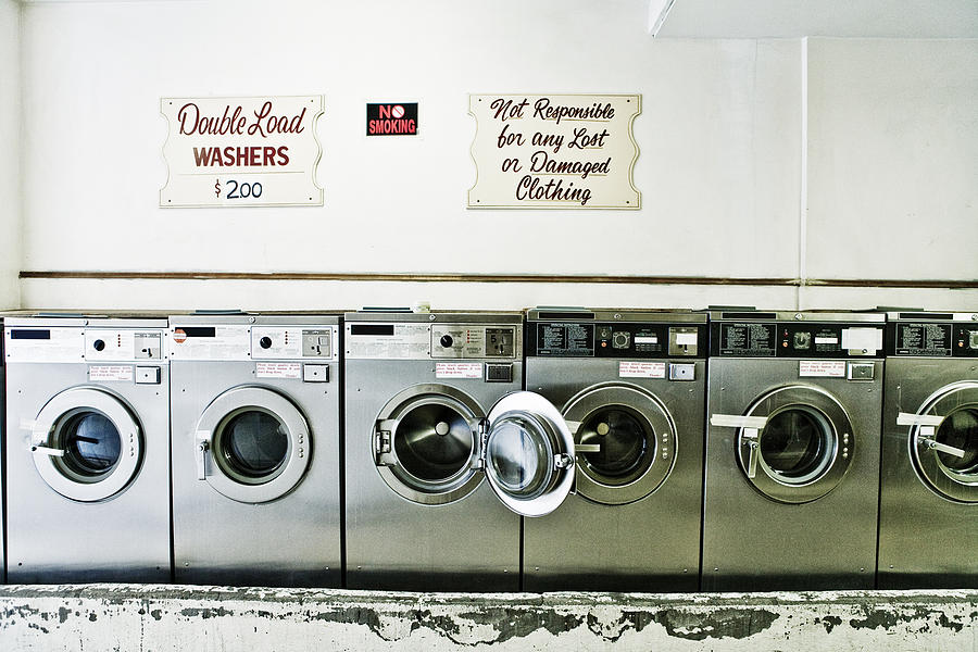 Washing machines Photograph by Andipantz
