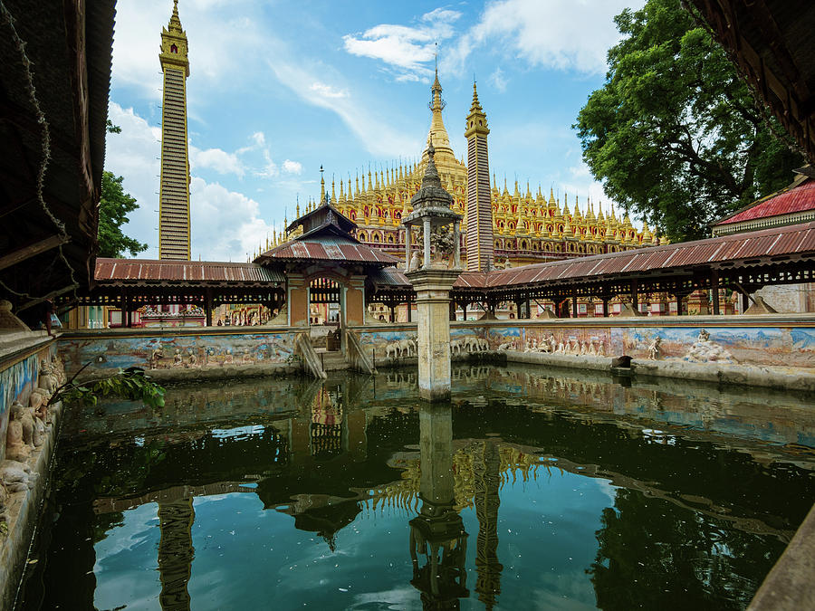 Washing Pool Next To Thanboddhay Photograph by Panoramic Images