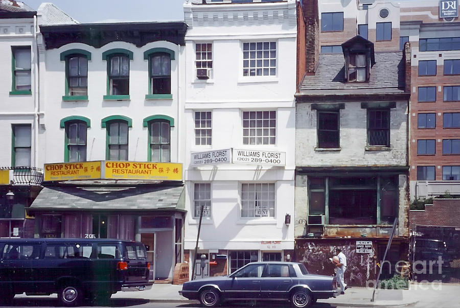 Washington Chinatown in the 1980s Photograph by Thomas Marchessault