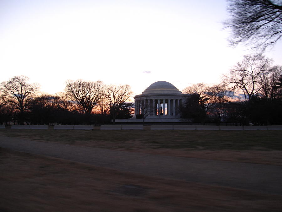 Architecture Photograph - Washington DC - Jefferson Memorial - 12121 by DC Photographer