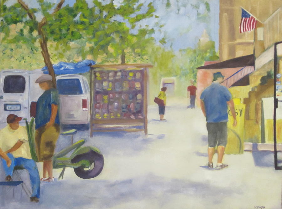 Impressionism Painting - Washington DC  by Patricia Cleasby