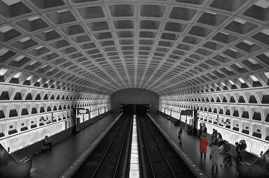Washington DC Subway Photograph by Geraldine Alexander