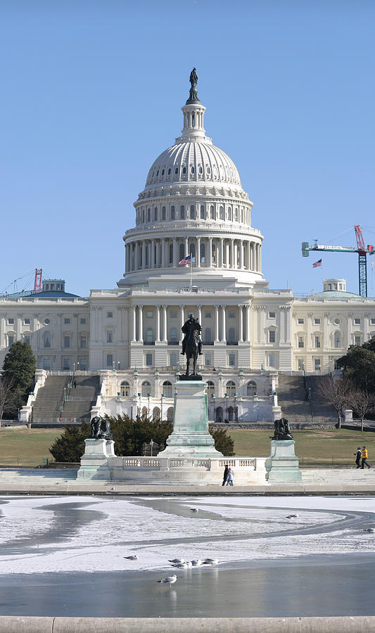 Architecture Photograph - Washington DC - US Capitol - 01132 by DC Photographer