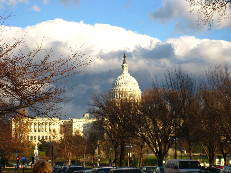 Architecture Photograph - Washington DC - US Capitol - 12123 by DC Photographer