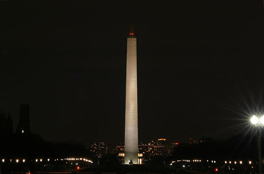 Architecture Photograph - Washington DC - Washington Monument - 01135 by DC Photographer