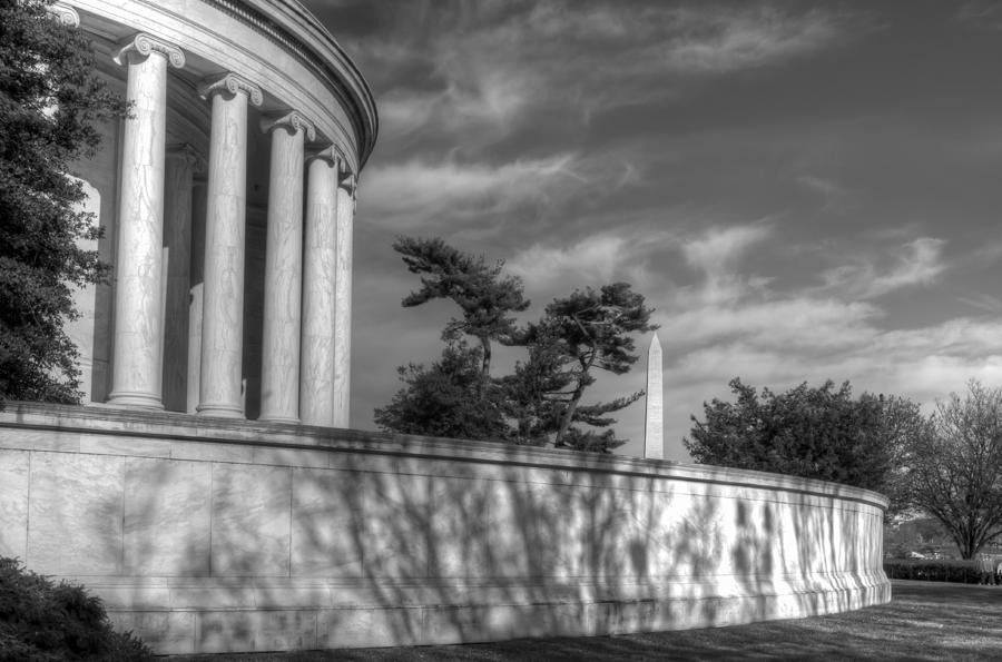 Washington from Jefferson Photograph by Jerry Griffis - Fine Art America