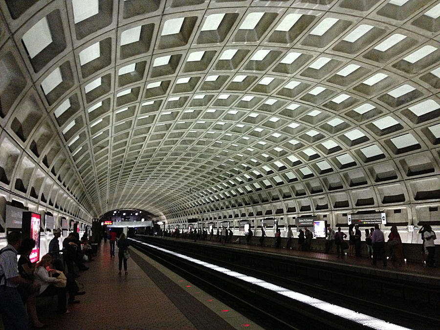 Washington Metro Photograph by Richard Reeve
