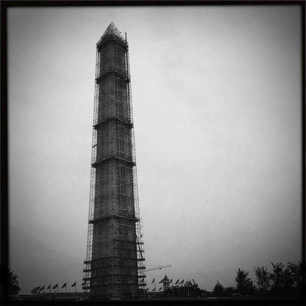 Hipstamatic Photograph - Washington Monument #hipstamatic by Alex Snay